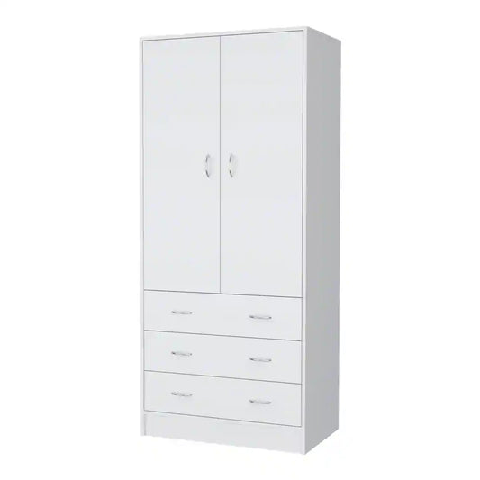 Prescott Armoire - White